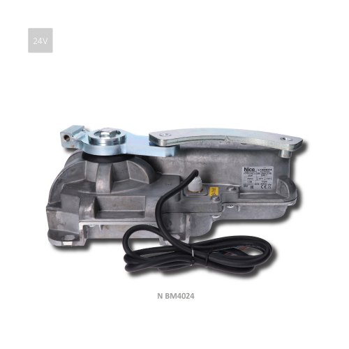 LFAB4024 METRO podzemní motor 24V, 120W, 300Nm pro křídlovou bránu do 4m/křídlo, magnetický enkóder, mechanický doraz při zavření, váha do 650kg, bez boxu